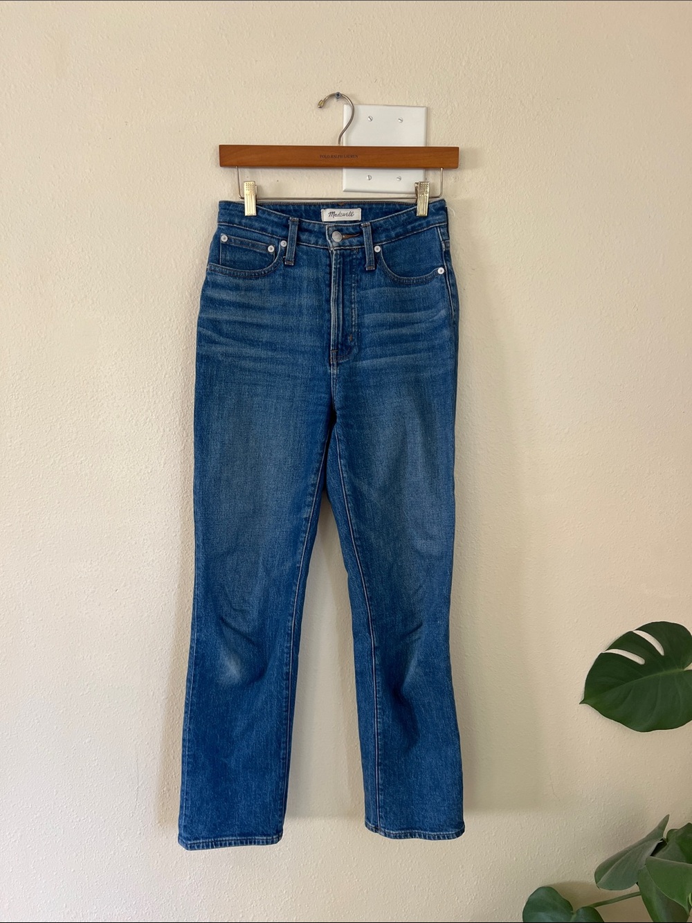 Madewell Curvy Perfect Vintage Straight Jeans